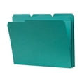 thumbnail image 1 of Smead - File folder - expanding - for Letter - tabbed - teal (pack of 100), 1 of 1