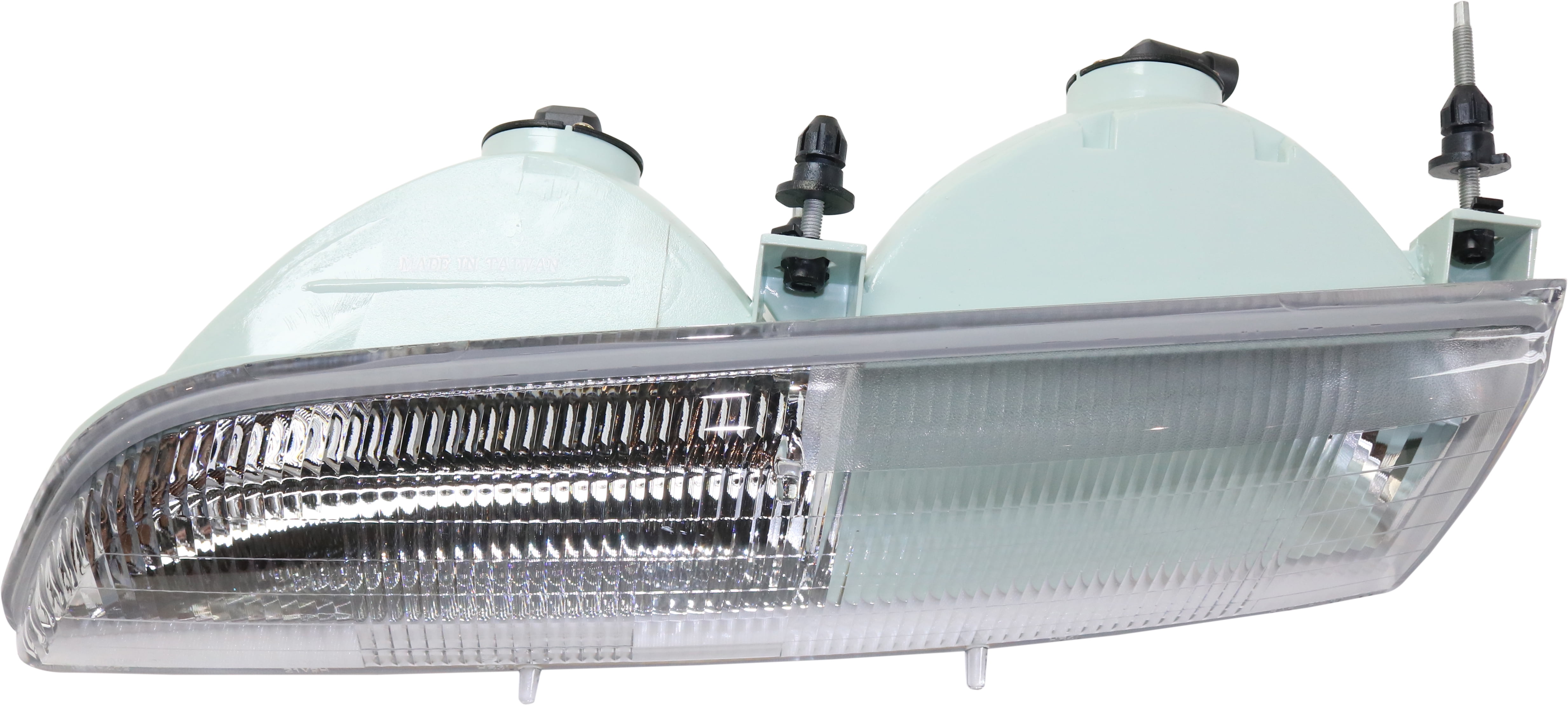 Headlight Compatible With 1989-1993 Ford Thunderbird Left Driver Halogen With bulb(s)