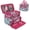 Blue, variant on SINGER Sewing Accessories Organizer (Bag Only) – Double Layer Portable Sewing Storage Bag | 2 Detachable Pouches and 18 Compartments, Large Sewing Supplies & Crafting Carry-all (Floral Print)