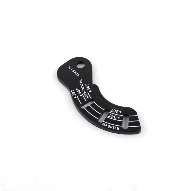 Ethern Bike Rear Derailleur Adjuster Adjustment Gauge Tool Bicycle Maintenance for 12 Speed Chains Gaps Repair for R7150 RX820 Black