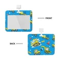 thumbnail image 2 of Cauagu Cute Car Cartoon for ID Badge Holder,Badge Holder with Windows Key Card Work Badge Sleeve for Office/ Factory/ID Credit Cards/Proximity Key Cards, 2 of 7