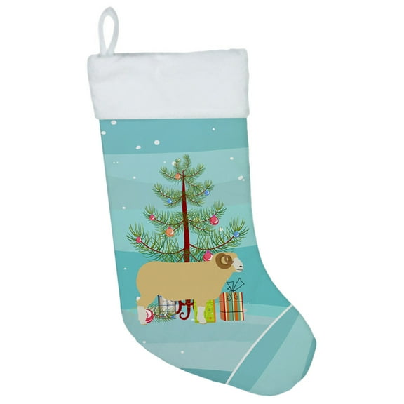 Horned Dorset Sheep Christmas Christmas Stocking
