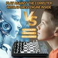 thumbnail image 6 of LEVEROAM Talking Electronic Chess Set LC01 Powerful AI Chessboard Game with Magnetic Pieces, 6 of 7