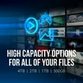 thumbnail image 6 of PNY CS2241 2TB Gen4 x4 PCIe NVMe M.2 2280 Internal SSD – Up to 5,000/4,200 MB/s – M280CS2241-2TB-RB, 6 of 8