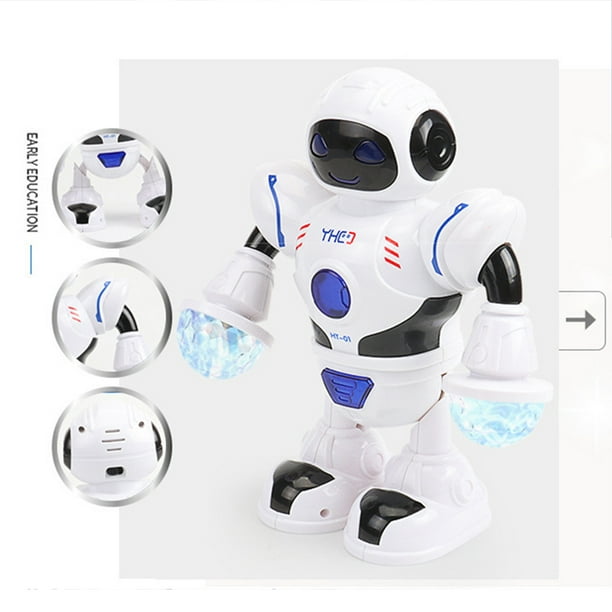 Butwevi Robot de danse électronique jouet Robot bruyant mobile