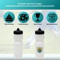 thumbnail image 5 of 24 oz Sports Squeeze Water Bottles, USA Made, 2 Pack, BPA-Free, Easy Open Pull Top, Dishwasher Safe, 5 of 7
