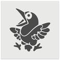 thumbnail image 1 of Shocked and Surprised Little Bird Crow Raven DIY Cookie Wall Craft Stencil - 3.5 Inch, 1 of 5