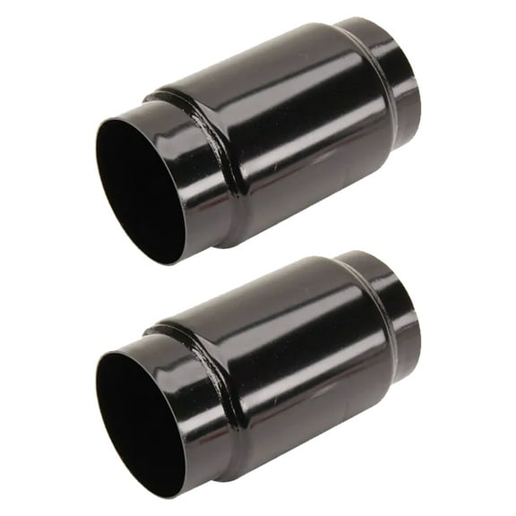 Shorty Race Muffler, 6 x 3 Inch - 2 PK