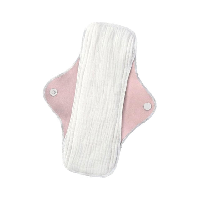 Serviettes Absorbantes Réutilisables en Coton pour Femmes, Serviettes d'Incontinence Lavables pour Femmes et Personnes Âgées, Tissu Menstruel Imperméable et Respirant pour Usage Jour et Nuit, Serviette Post-Partum pour Soutien de la Mobilité