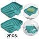 thumbnail image 1 of Jabonera Silicona Drenable Portátil Fregadero Esponja Soporte para Baño () Verde, 1 of 5
