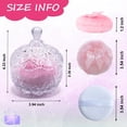 thumbnail image 2 of Set Powder Puff Qopoto de 5 piezas con recipiente de cristal, 2 of 5