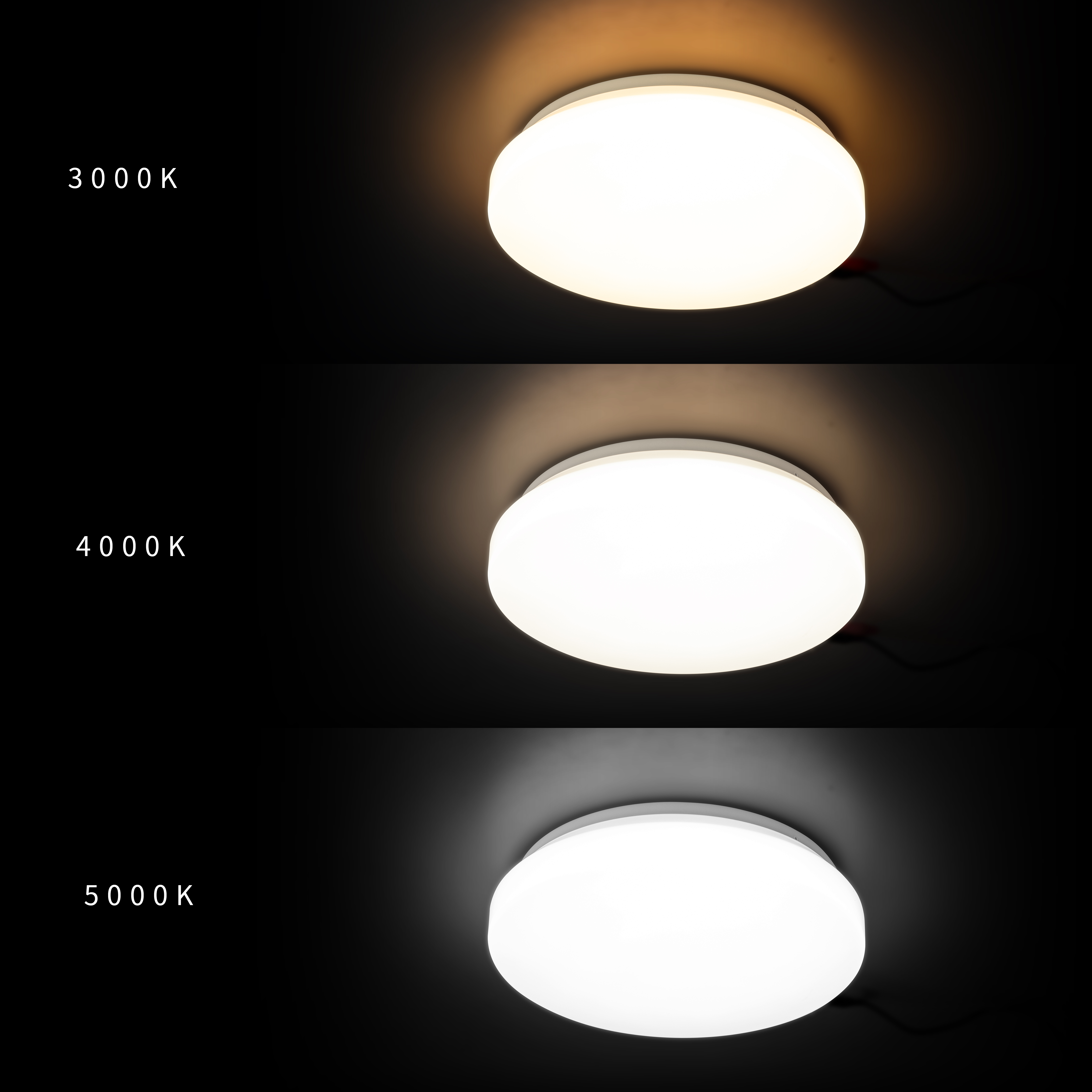 Mainstays 11 In. White LED Flush Mount Ceiling Light photo 6