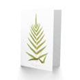 thumbnail image 2 of Fern Polypodium Tetragonum Greetings Card Plus Envelope Blank inside, 2 of 3