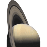 H69389 Saturn Landscape Backdrop NASA Astronomy Space Exploration Cardboard Cutout Standee Standup