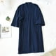 thumbnail image 4 of Minnieouse Kimono primavera verano algodón crepé camisón bata de baño media manga hogar Hotel pijamas ropa de dormir Pijama Armada Mujer/M Minnieouse AP019175-05, 4 of 6