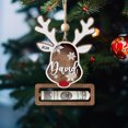 Ferjadq Cute Reindeer Holder Christmas Ornament Tree Decoration Gift