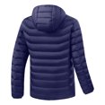 thumbnail image 3 of Chaqueta y abrigos casuales de manga larga con capucha, unisex, informal, de moda, 15 colores sólidos, con capucha, de algodón, de manga larga, para mujer, 3 of 3