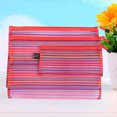 thumbnail image 3 of MasteelfCA 3Pcs Colorful File Pockets Nylon Mesh Zipper File Storage Bags Documents Organizer Pouch, 3 of 7