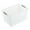 L, variant on Plastic Storage Basket with Handle, Multi-Purpose Laundry Organizer for Clothing, Toys, Sports Equipment, Versatile Collection Bin for Home, Dorm, Office Organization