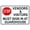 Warning Sign 3, variant on Stop No Entry Report To Office Sign - 8"x12" Rust Free Aluminum Sign, UV Protected Waterproof Weatherproof Fade Resistant, 4 Pre-Drilled Holes, Office, No Entry Zone
