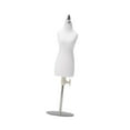 thumbnail image 4 of Lipstore Mannequin Décoratif de Couture pour Poupée, Forme de Robe, Décoration pour Exposition, Bureau, Maison, S et Base, 4 of 8