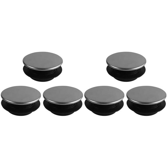 6 Pcs Sink Filter Reverse Osmosis Bathtub Faucet Hole Cover Kitchen Sinks Caps Stainless Steel Sealing