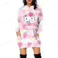 thumbnail image 2 of Sudadera con capucha de diseño original de HELLO KITTY, sudadera con capucha estampada de Anime Spice, sudadera con capucha de dibujos animados, sudadera versátil, sudadera con capucha de moda para mu, 2 of 5