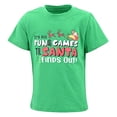 thumbnail image 1 of Boys Fun Until Santa Finds Out Kids Christmas Shirt Clothes (8Y, Green), 1 of 5