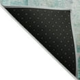 thumbnail image 3 of Addison Rugs Chantille Indoor/Outdoor Transitional Abstract Teal Washable Round Rug, 8' x 8', 3 of 6
