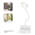 thumbnail image 1 of Lampe de Table Angle de Luminosité Réglable Lampe de Lecture 12 LED Lampe de Bureau avec Support de Téléphone Portable Porte-Stylo pour Chambre Bureau, 1 of 9