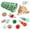 A, variant on Hearth & Gear Christmas Cat Toys Interactive Accessories For Small Cat Toys Suitable For Indoor Cats Including Cat Tunnel Santa Straight Through Set Kitty City Jungle Combo Foraging for Cat B35 Us Pet