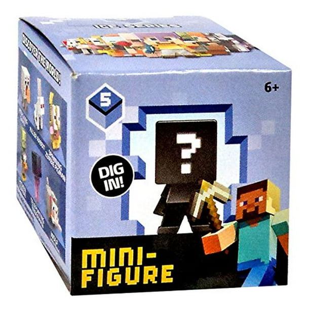 Minecraft Mini Figure Mystery Pack Ice Series 5 Walmart Com Walmart Com