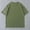 Army Green, variant on YLSDY Fashion Men's Oversized Cotton T-Shirts Loose Fit Vintage Washed Tee Unisex Short Sleeve Casual Shirts Tops Army Green M