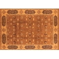 thumbnail image 1 of Ahgly Company Indoor Rectangle Oriental Orange Traditional Area Rugs, 5' x 8', 1 of 4