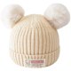 thumbnail image 2 of Gorro de bebé de cachemira de algodón para otoño e invierno, súper lindo, gorro de bebé recién nacido, gorro de lana para bebé masculino y femenino, gorro de punto para recién nacido, 2 of 6