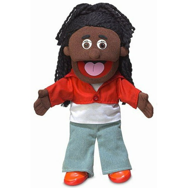 14 Pouces Sierra, Fille Noire, Hand Puppet