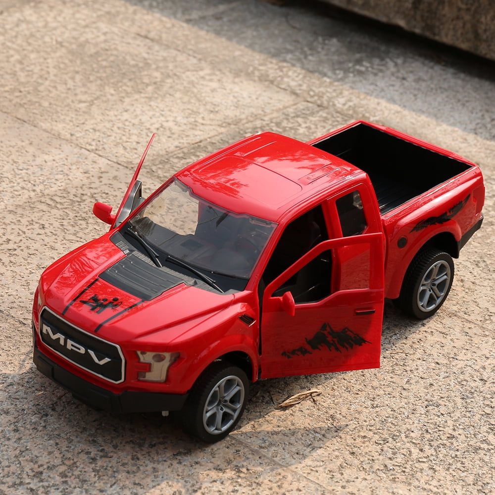 Remote Control Trucks 1: 12 Scale Off Road Vehicle 2WD Pick Up Truck with Lights and Sounds, Powerful RC Truck