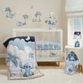 thumbnail image 6 of Bedtime Originals Disney Stitch Blue Soft Fleece Appliqued Baby Blanket, 6 of 6