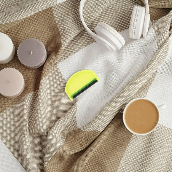 WHAMVOX Removedor Manual De Para Prendas Delicadas Y Abrigo De Con Cuerpo Plástico Amarillo