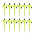 thumbnail image 1 of Auto Drip Irrigation System with Slow Release Switch Control Valves Self Water Spike Waterer Tools Adjustable Garden Sprinkler Green 12pcs, 1 of 6
