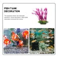 thumbnail image 2 of 2Pcs Delicate Aquarium Grass Desktop Fish Tank Grass Fake Plant Fish Tank Supply, 2 of 8