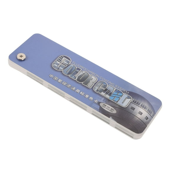 LOLIPPYY 1Set Water Color Paint Cards Multi Color Sample Standard Cards for Home and Project Use