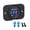 Blue, variant on Digital Voltmeter Panel Voltages Display Panel Monitor For 12V To 24V Vehicle Electrical Systems