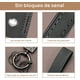thumbnail image 5 of Funda de Gamuza para Llave Mazda, Compatible con Mazda 3, 4, CX-5, CX-9, CX-30 (2019-2024), Llavero Negro, 5 of 7