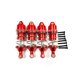 thumbnail image 1 of Amortiguador de metal Tholdsy para ARRMA 1/8 RC 3S rojo, 1 of 6