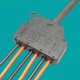 thumbnail image 5 of Conector de cable rápido universal Cable de cableado Conductor de conector a presión (Negro 2 en 6), 5 of 12