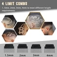 thumbnail image 4 of Venoro Hair Clippers Cordless Haircut Cutting Trimmers for Men, T9, 4 of 14