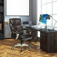 thumbnail image 3 of Costway Executive Big and Tall Office Chair High Back Leather, 3 of 10