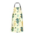 thumbnail image 2 of Naloa Seahorse Apron Kitchen Aprons with Pockets for Women Men Chef, 2 of 8