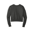 thumbnail image 3 of District ® Women's Perfect Weight ® Fleece Cropped Crew DT1105 - Charcoal Size M, 3 of 4